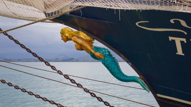 Mascarones de barcos en proa