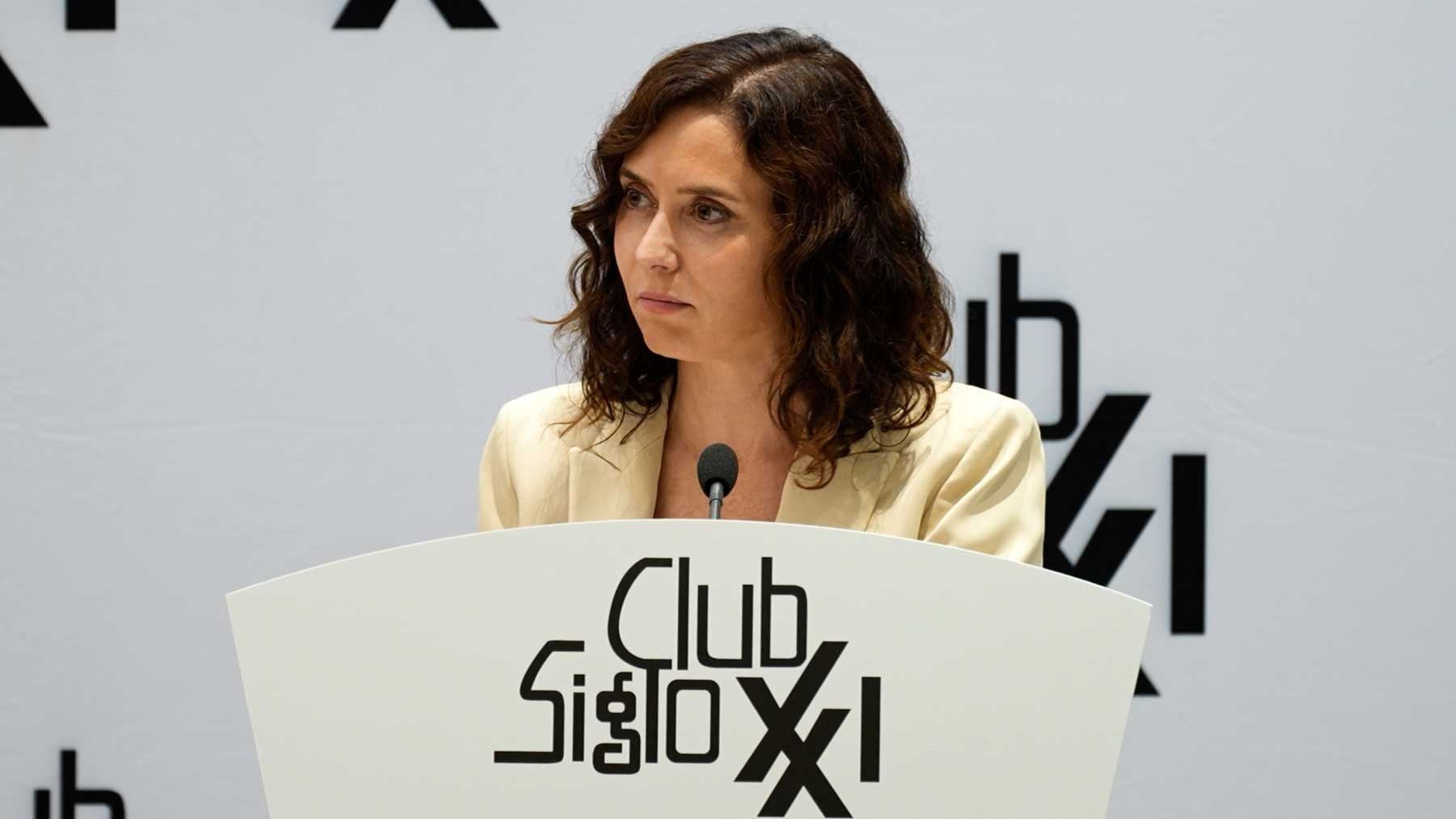 Ayuso acusa al Gobierno de intentar nacionalizar socialistas haciendo ingeniería con el censo electoral