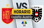 España Austria horario