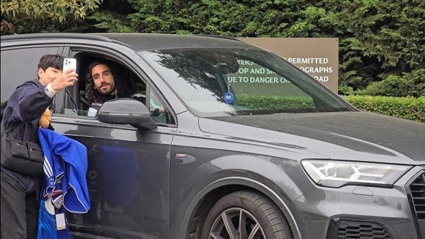 Marc Cucurella, Audi Q7, coche