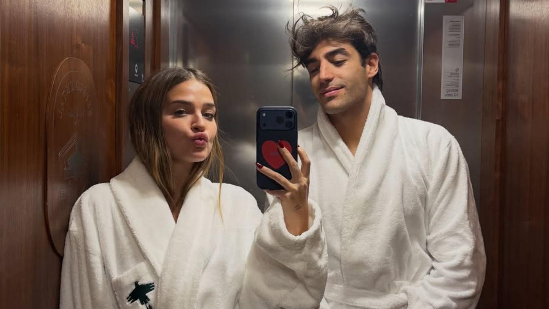 Laura Escanes y Joan Verdú. (Foto: Redes Sociales)
