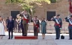 Gritan «¡Viva la UCO!» delante del Rey y Marlaska durante un acto de la Guardia Civil en El Escorial