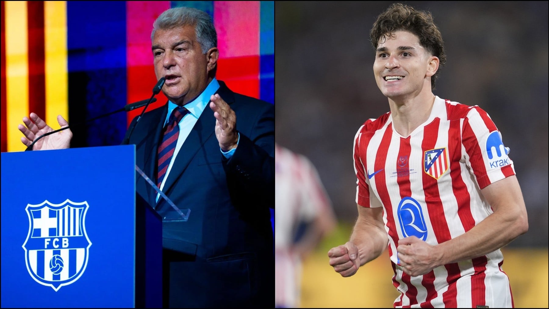 Laporta manda un aviso al Atlético por Julián: No vamos a bailar la música a nadie