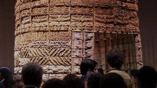 material a base de algas que imprime muros en 3D