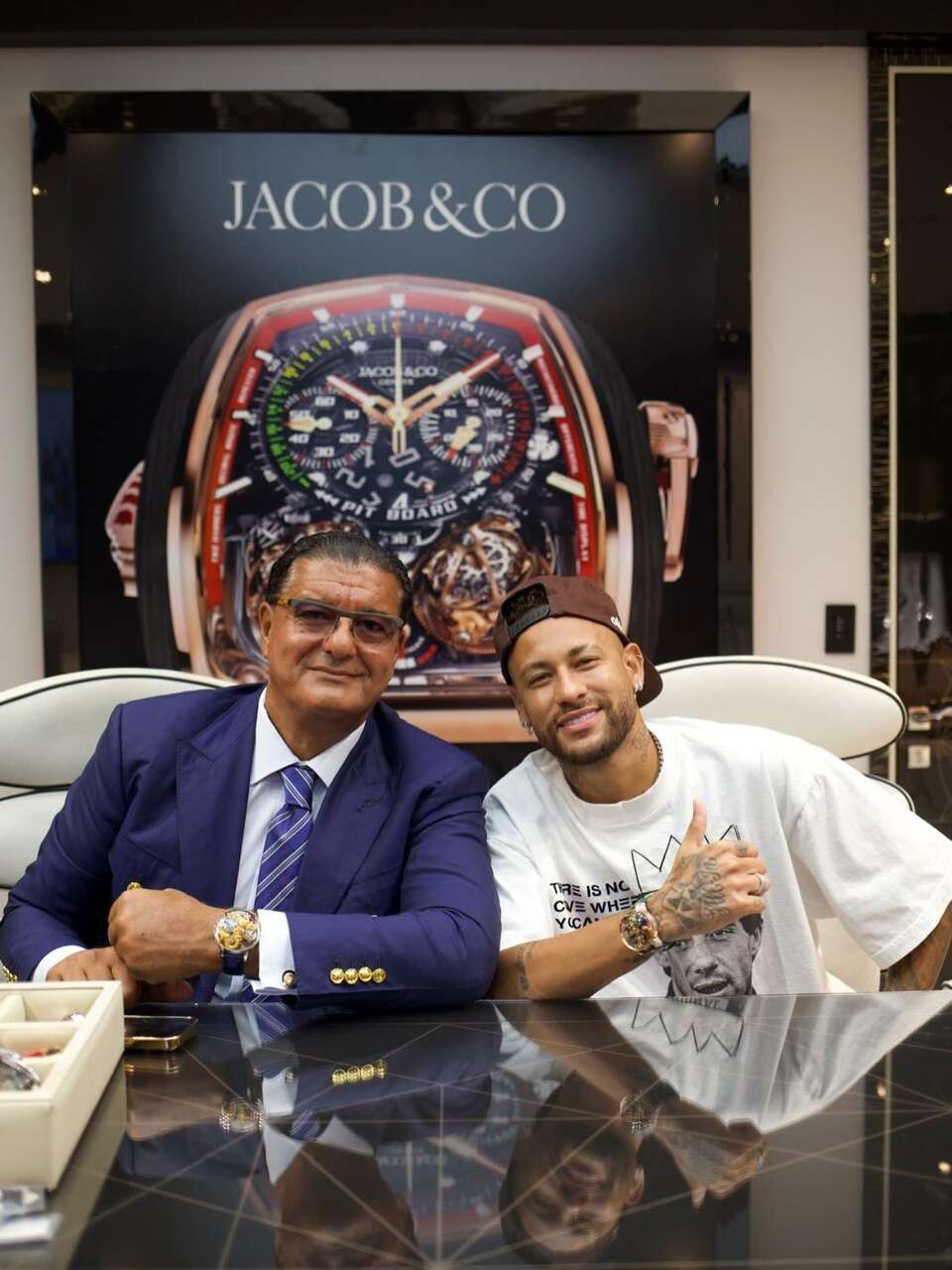 neymar nuevo reloj jacob & co