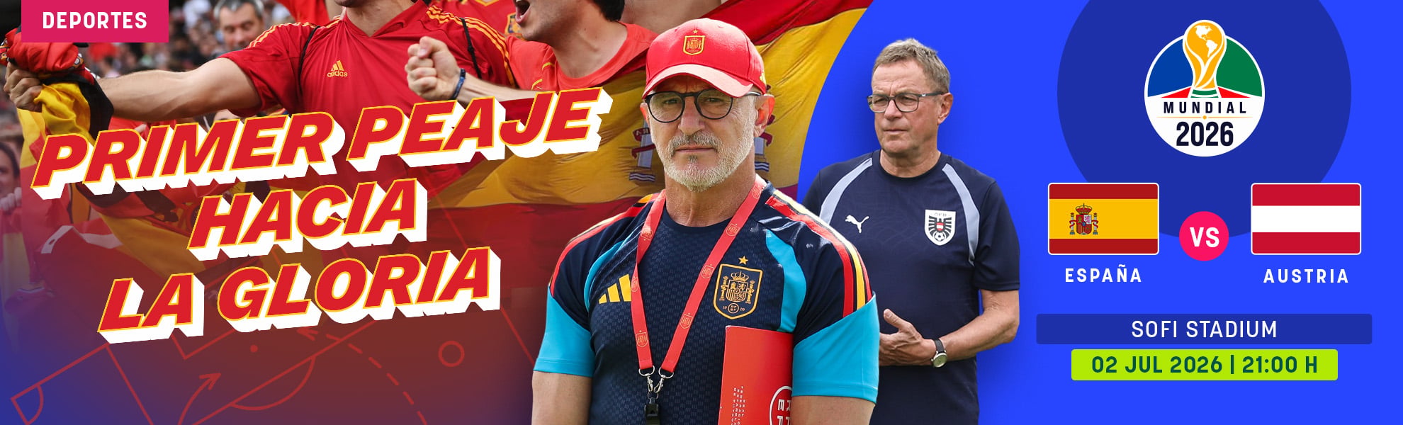España-Austria: primer peaje hacia la gloria