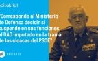 Qué humillación tener que seguir cuadrándose ante el teniente general Llamas