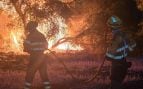 Un incendio declarado en Leciñena (Zaragoza) arrasa 2.200 hectáreas y obliga a intervenir a la UME