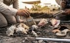 Representación de la excavación en México. Foto recreada con inteligencia artificial