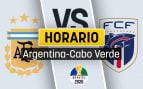 Argentina Cabo Verde horario