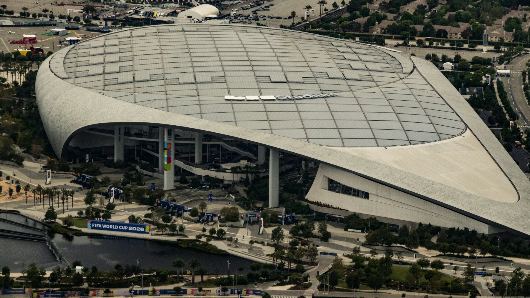 España gana en el SoFi Stadium: un estadio
