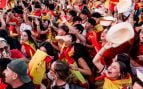 La afición de la selección se confiesa: «Me siento súper patriota cada vez que veo jugar a España»