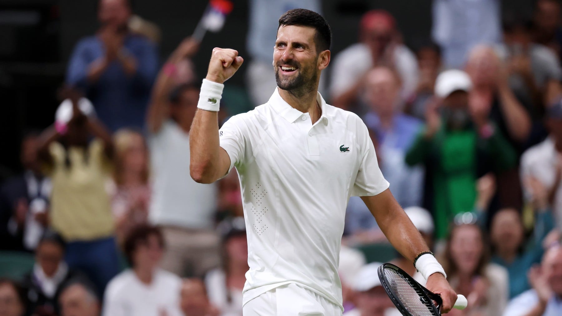 Nadie gana más que Djokovic en Wimbledon: tumba a Rinderknech y atrapa el récord histórico de Federer