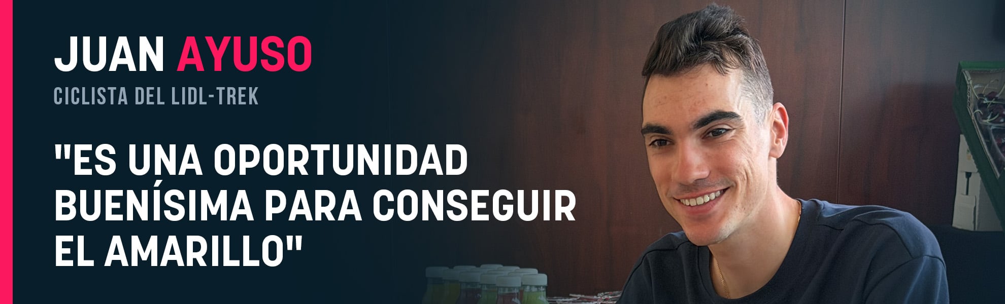 Juan Ayuso se ilusiona con el inicio del Tour: Es una oportunidad buenísima para conseguir el amarillo
