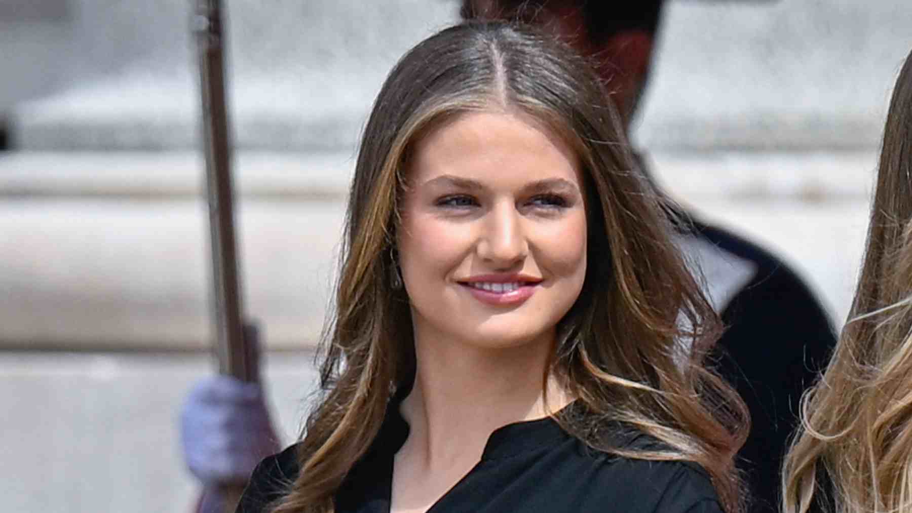 La princesa Leonor en un acto oficial en Madrid. (Foto: Europa Press)
