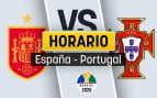 España Portugal horario