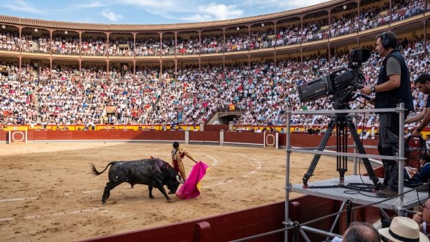 Torero y cámara