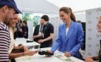 Kate Middleton cobrando tickets en Wimbledon. (Foto: Redes Sociales)