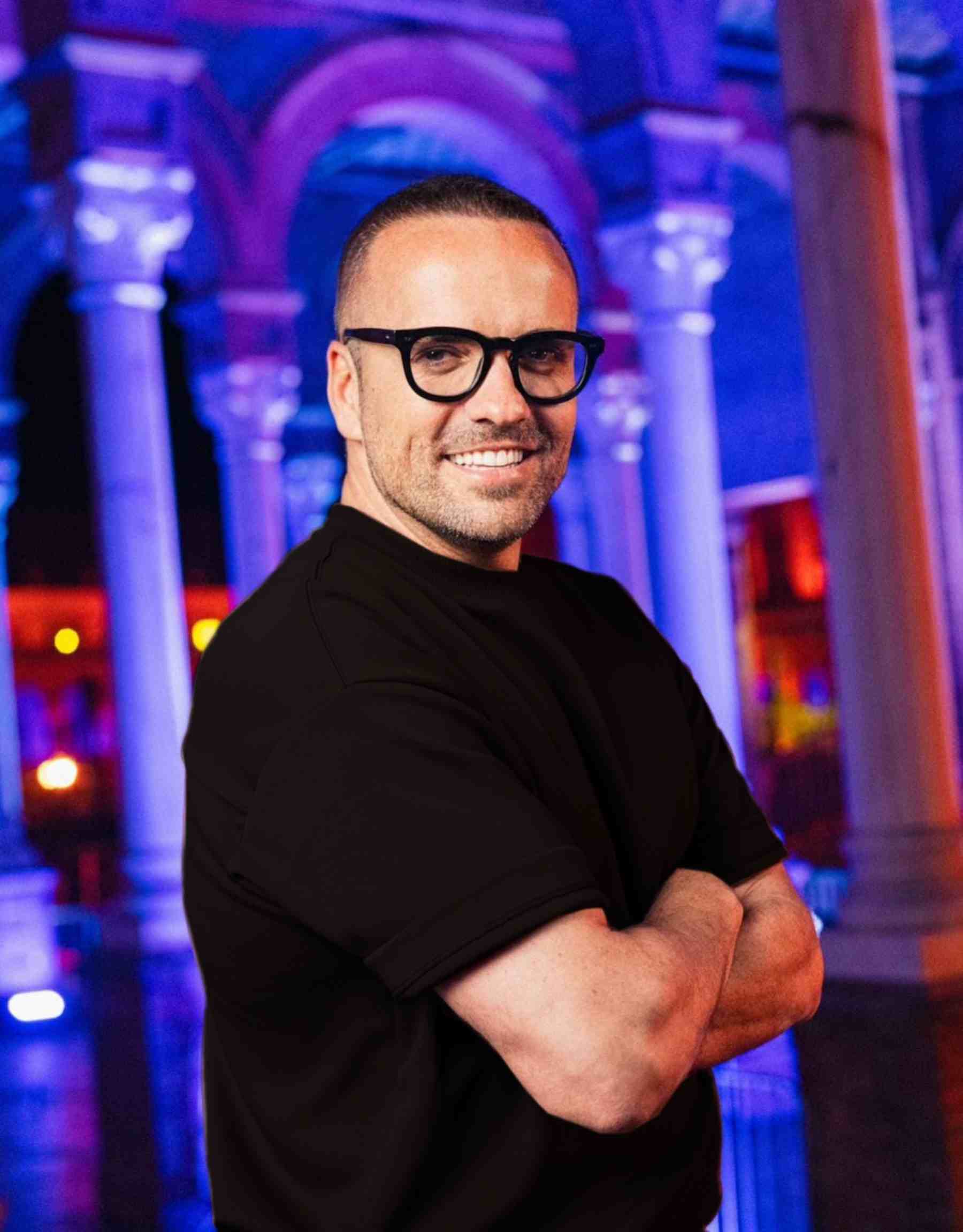 Javier Esteban en el Icónica Sevilla. (Foto: Cortesía)