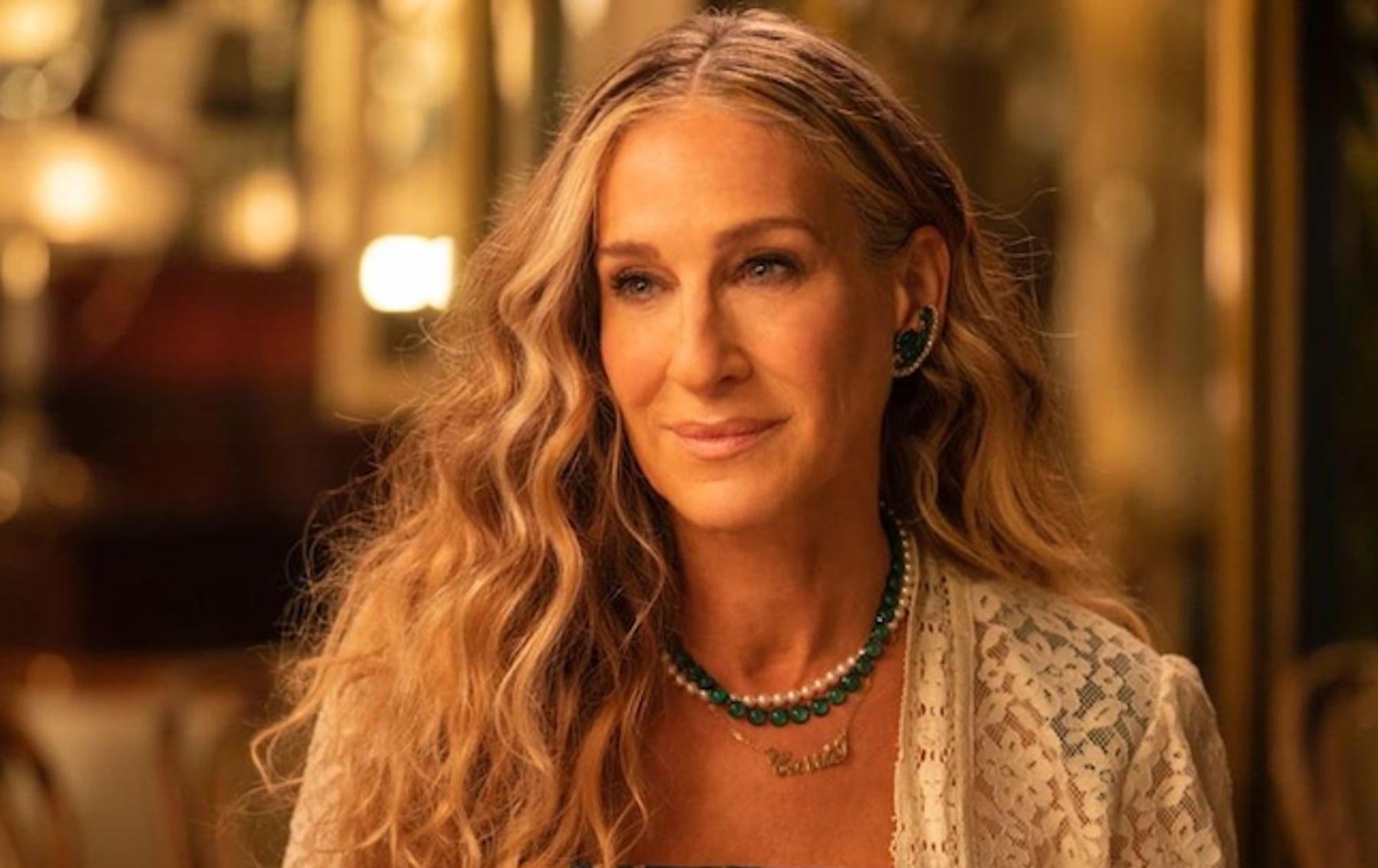 Sarah Jessica Parker en televisión. (Foto: YouTube)