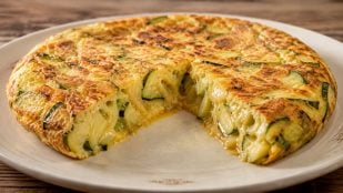 Receta tortilla de calabacín y patatas, problema tortilla de calabacín, truco tortilla de calabacín y patatas, sal en la tortilla de calabacín, remedios caseros tortilla de calabacin.