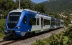 Tren suizo de hidrógeno, trenes stadler de hidrógeno, tren de hidrógeno en Cerdeña, Suiza hace trenes de hidrógeno para Italia.
