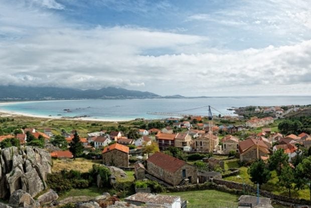 Una de las playas de Carnota. (Foto: Ayuntamiento Galicia)
