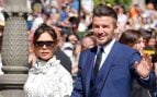 Victoria y David Beckham en una boda en Madrid. (Foto: Europa Press)