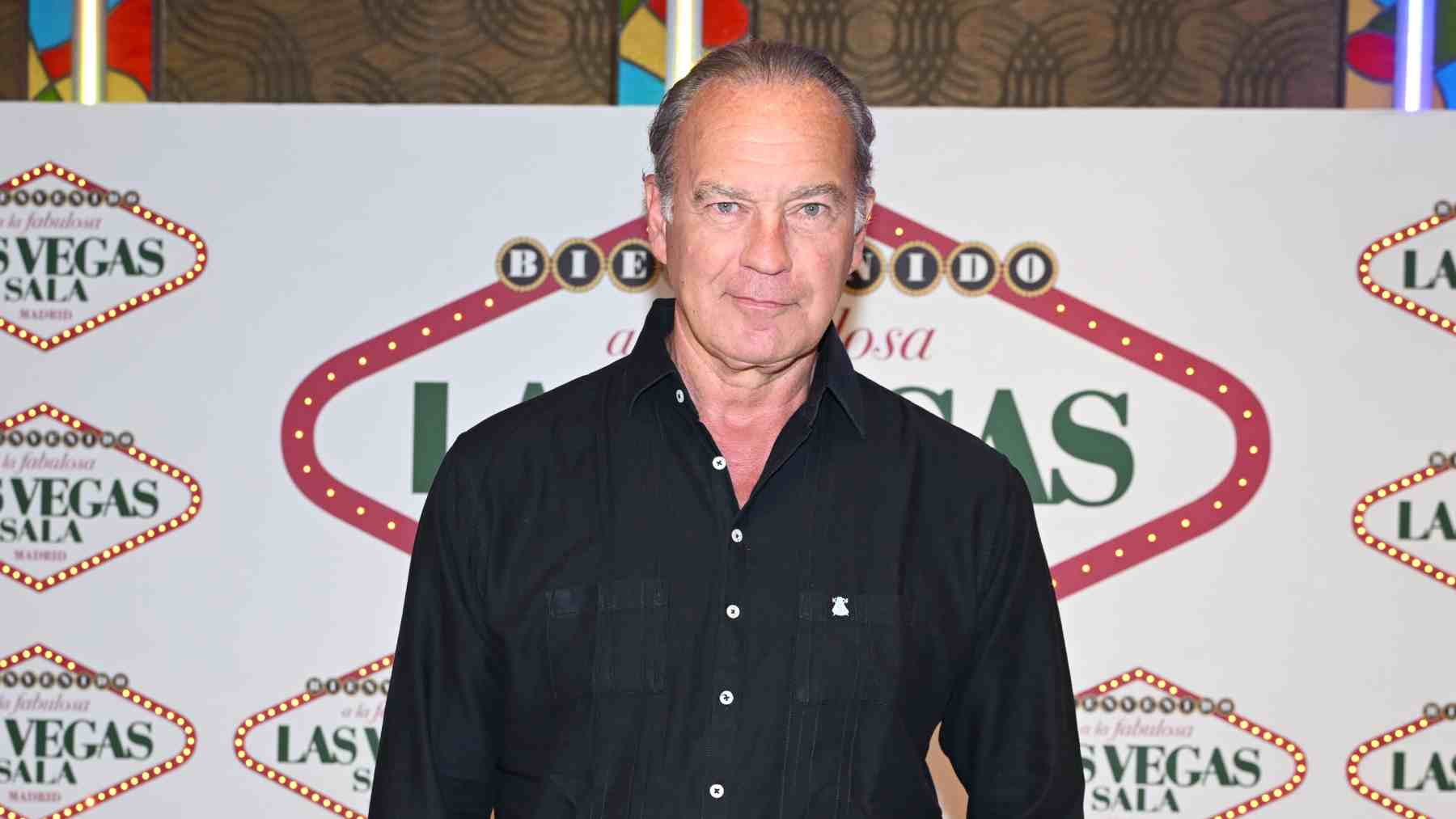 Bertín Osborne en el 29º aniversario del Bingo Las Vegas. (Foto: Europa Press)
