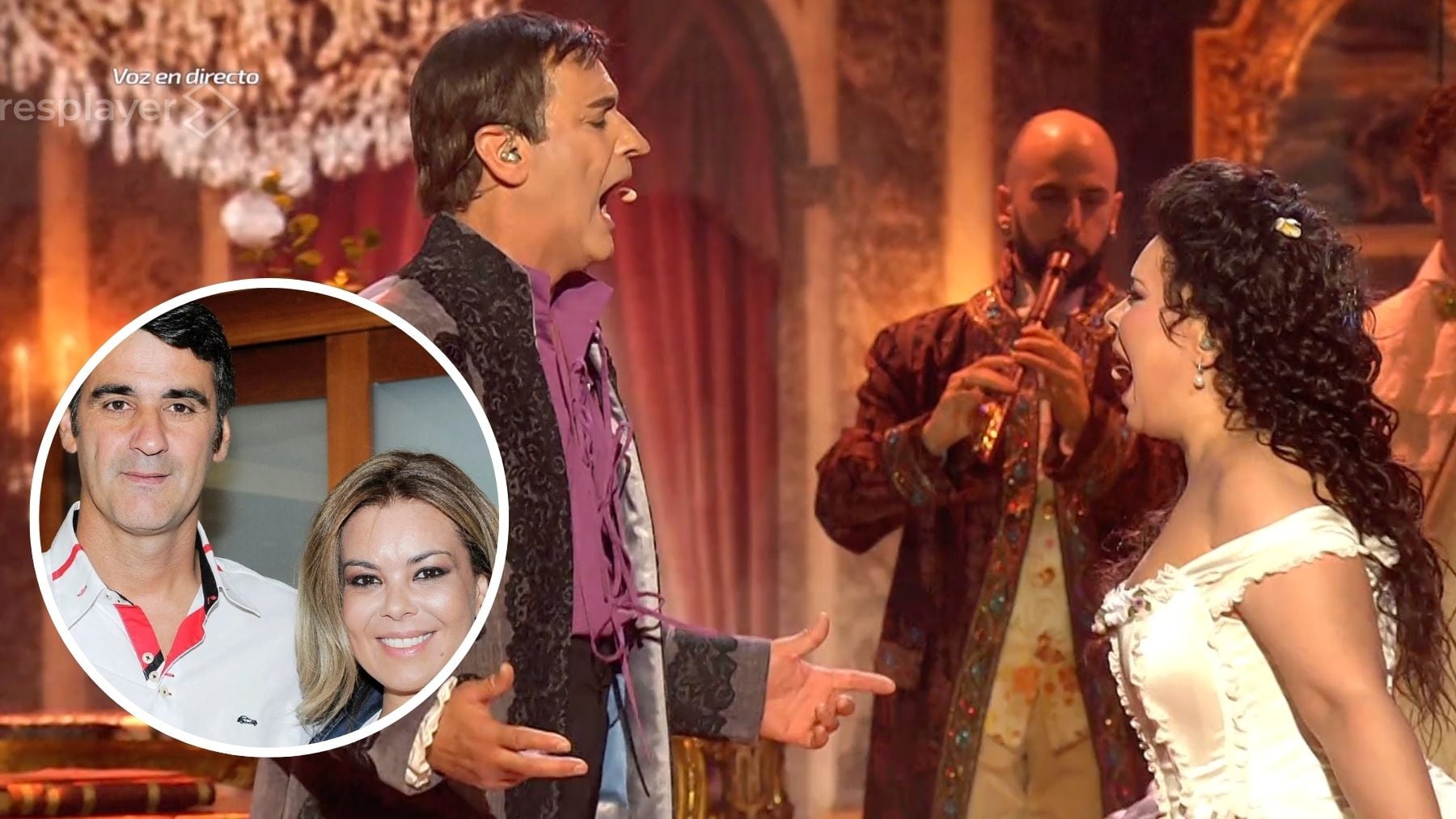 Jesús Janeiro y María José Campanario en ‘TCMS’. (Atresmedia)