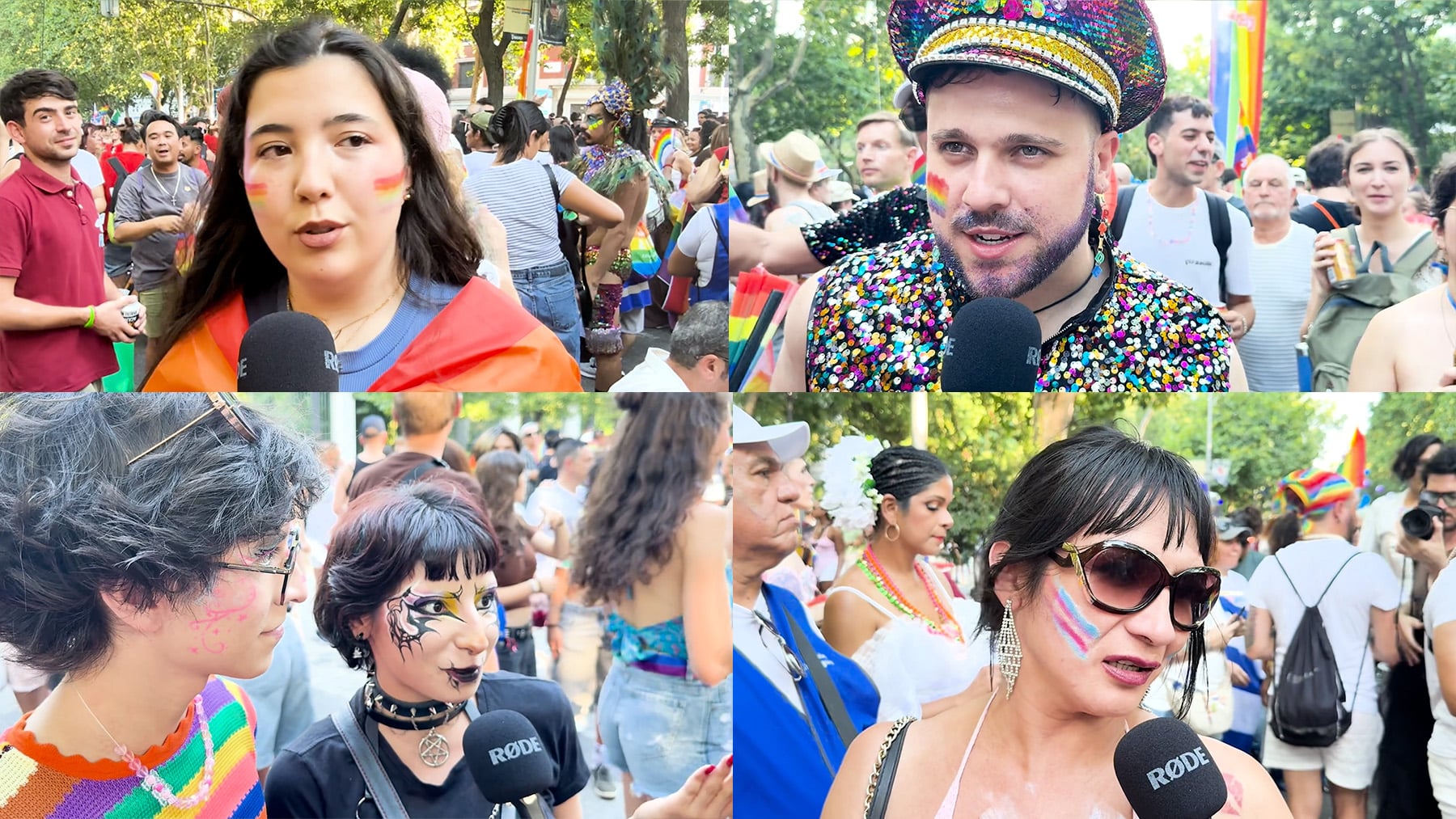 OKDIARIO en el Orgullo de Madrid entre banderas palestinas: El Ayuntamiento nos trata como basura
