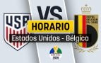 Estados Unidos Bélgica horario