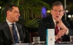 Juanma Moreno y Mariano Rajoy