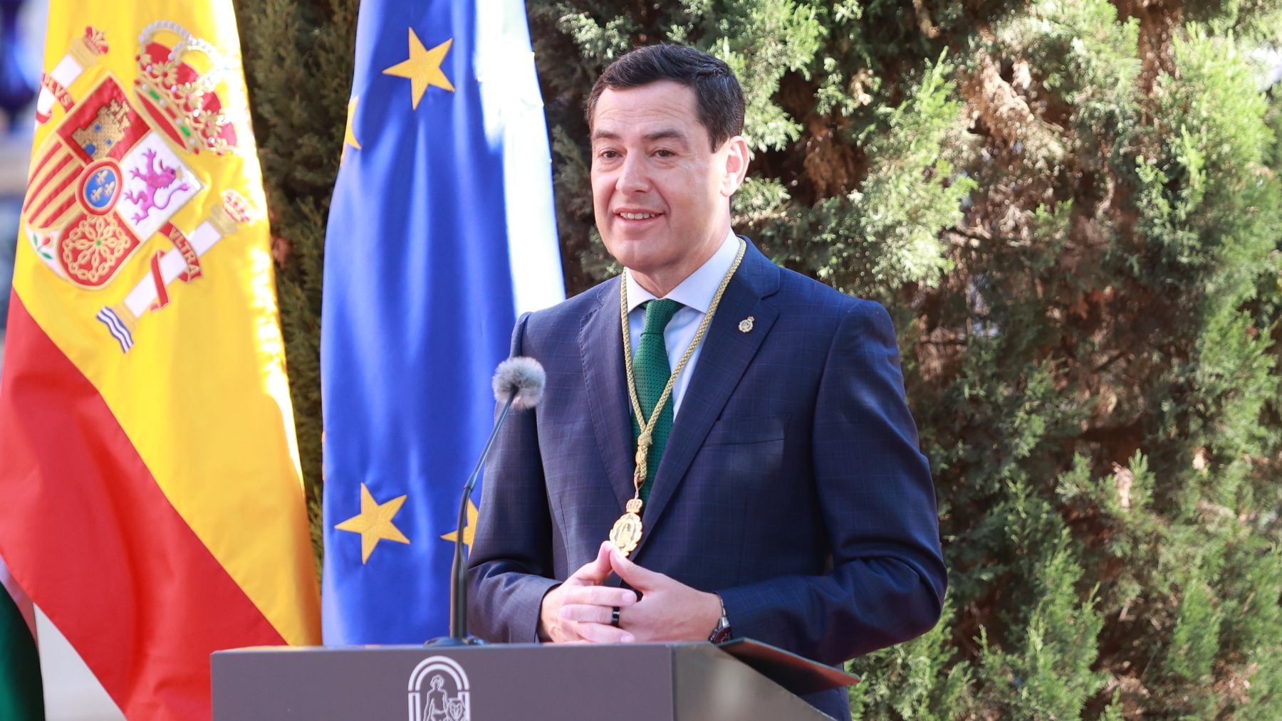 Juanma Moreno toma posesión como presidente de la Junta de Andalucía.