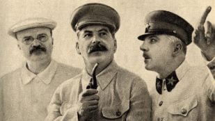 Molotov, Stalin y Voroshilov en 1937. Foto: Freepik