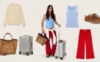 María Pombo, moda, look, aeropuerto