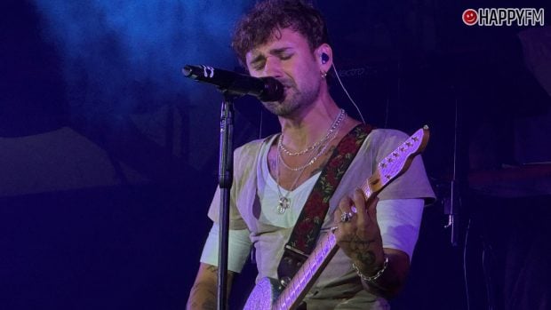 Dani Fernández en Granca Live Fest. (Foto: Happy FM)