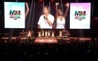 Carlos Baute cantando en el Madrid Miami Music Festival