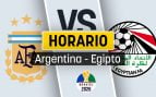 Argentina Egipto horario