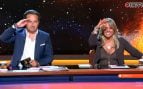 Iker Jiménez y Carmen Porter en su despedida de los espectadores de 'Horizonte' (Mediaset).