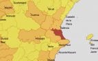 Comunidad Valenciana alerta roja