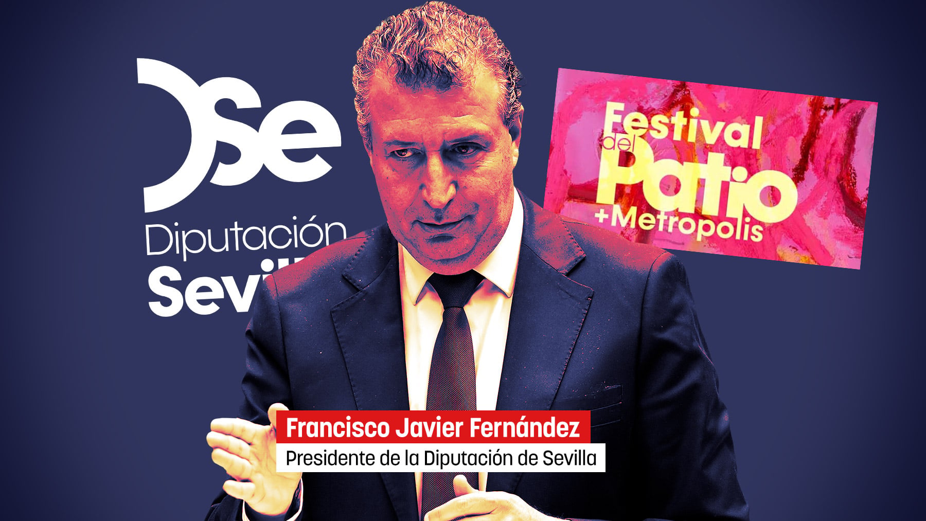 El presidente de la Diputación de Sevilla fracciona en cinco contratos la presentación de un festival de música
