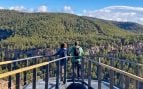 mirador de 25 metros suspendido