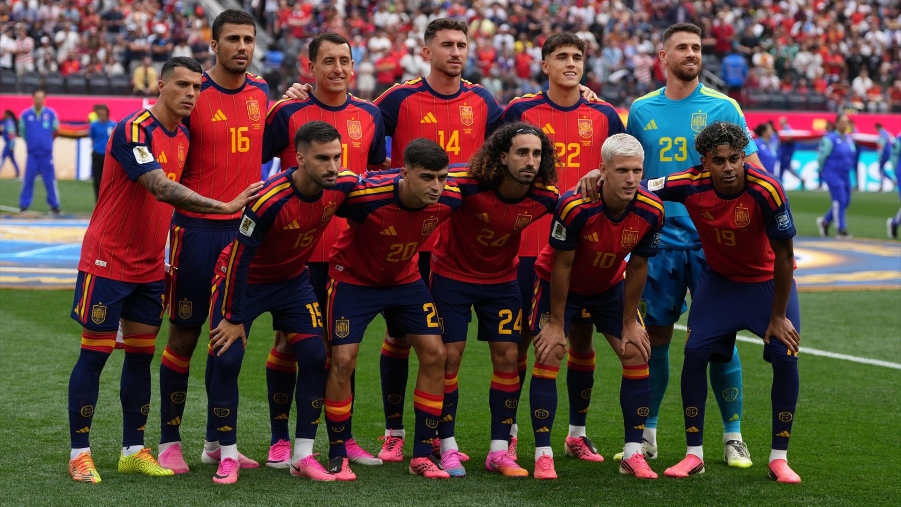 Alineación oficial de España contra Portugal hoy: De la Fuente mantiene el equipo