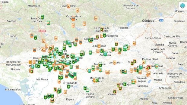 precio 11 de julio gasolina Andalucía