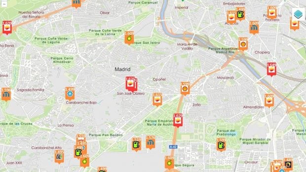 precio gasolina 8 julio Madrid