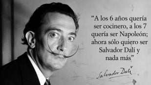 Salvador Dalí, frase, reflexión