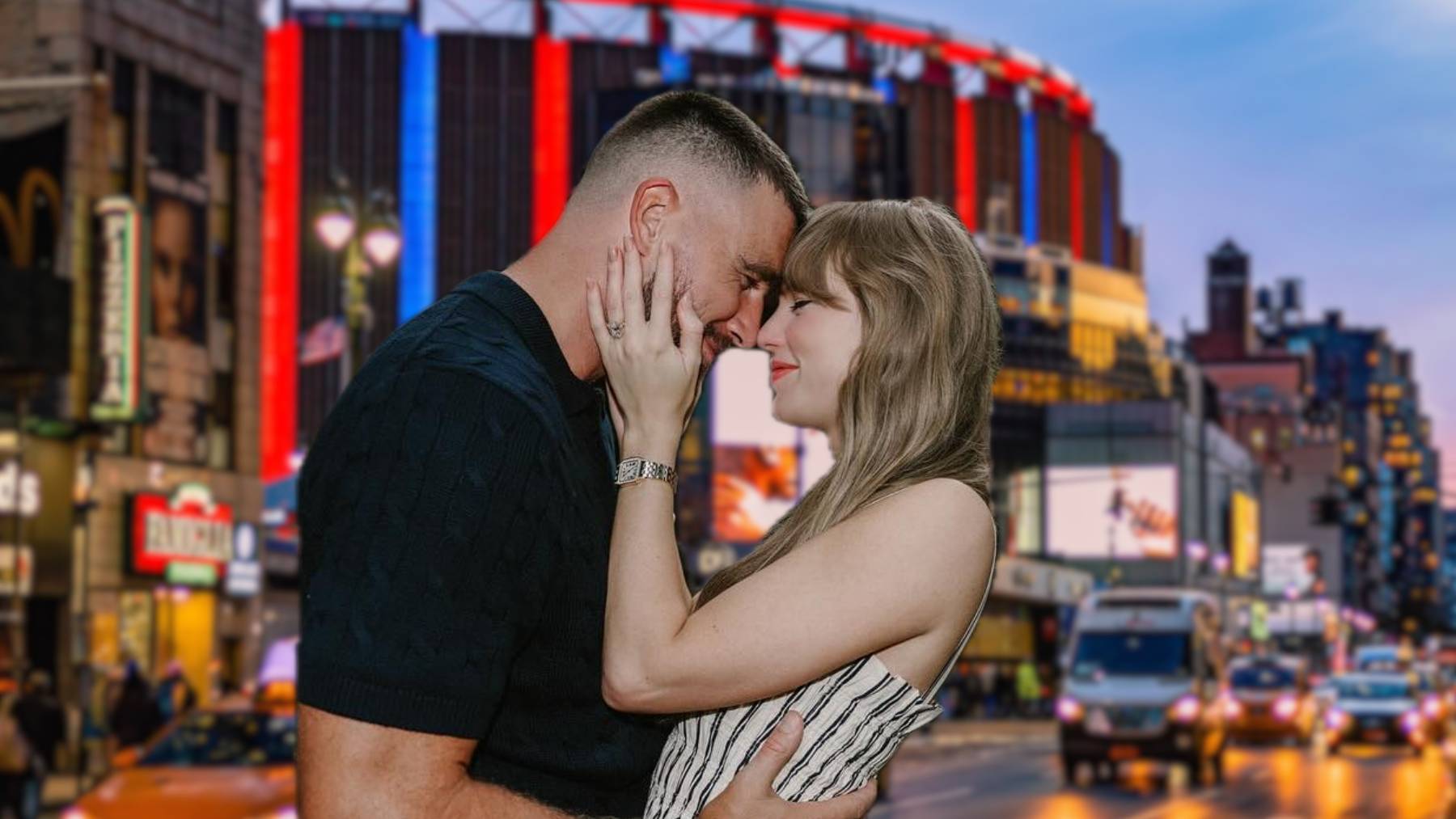 Travis Kelce y Taylor Swift. (Foto: Europa Press)
