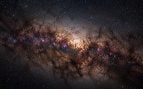 Materia oscura en el centro de la Vía Láctea, hay materia oscura en la galaxia, descubrimiento posibilidad materia oscura, hallazgo científico.