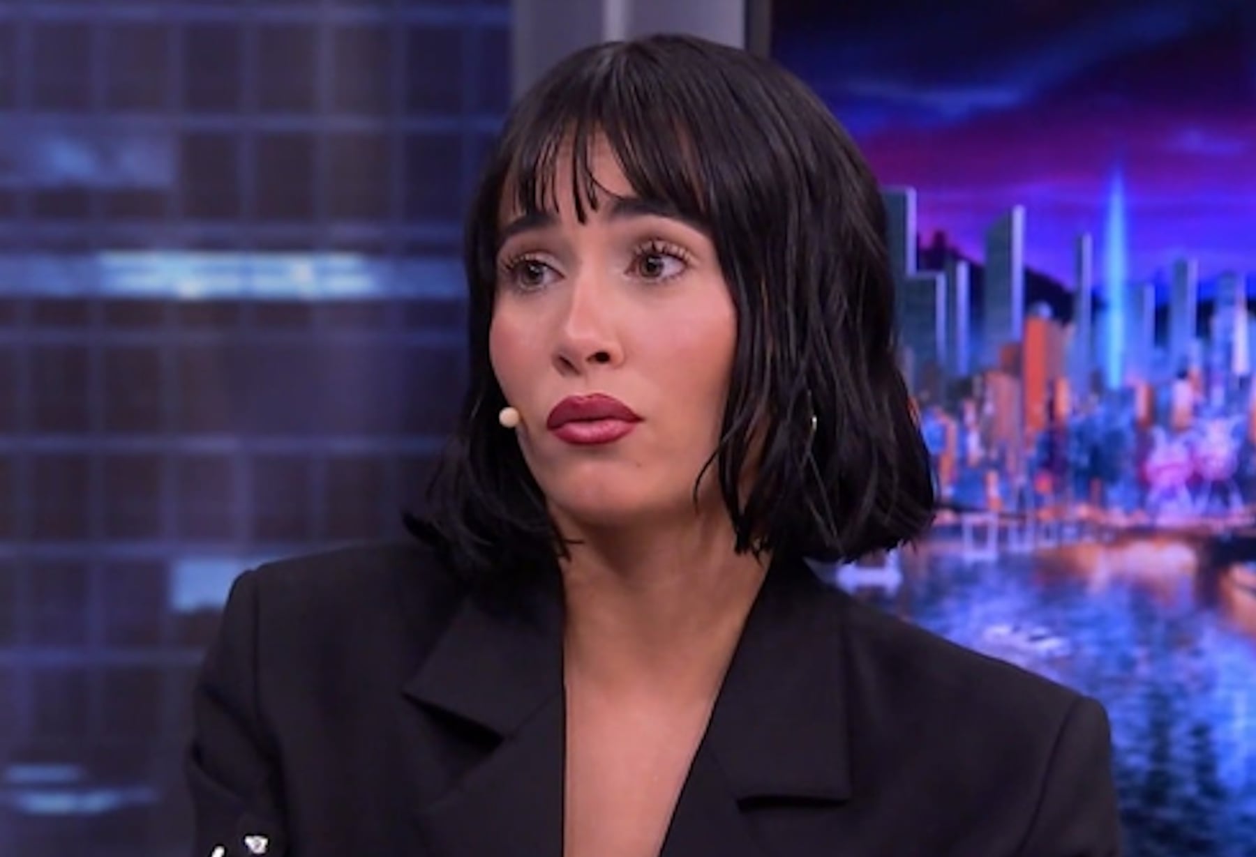Aitana en televisión. (Foto: Antena 3)
